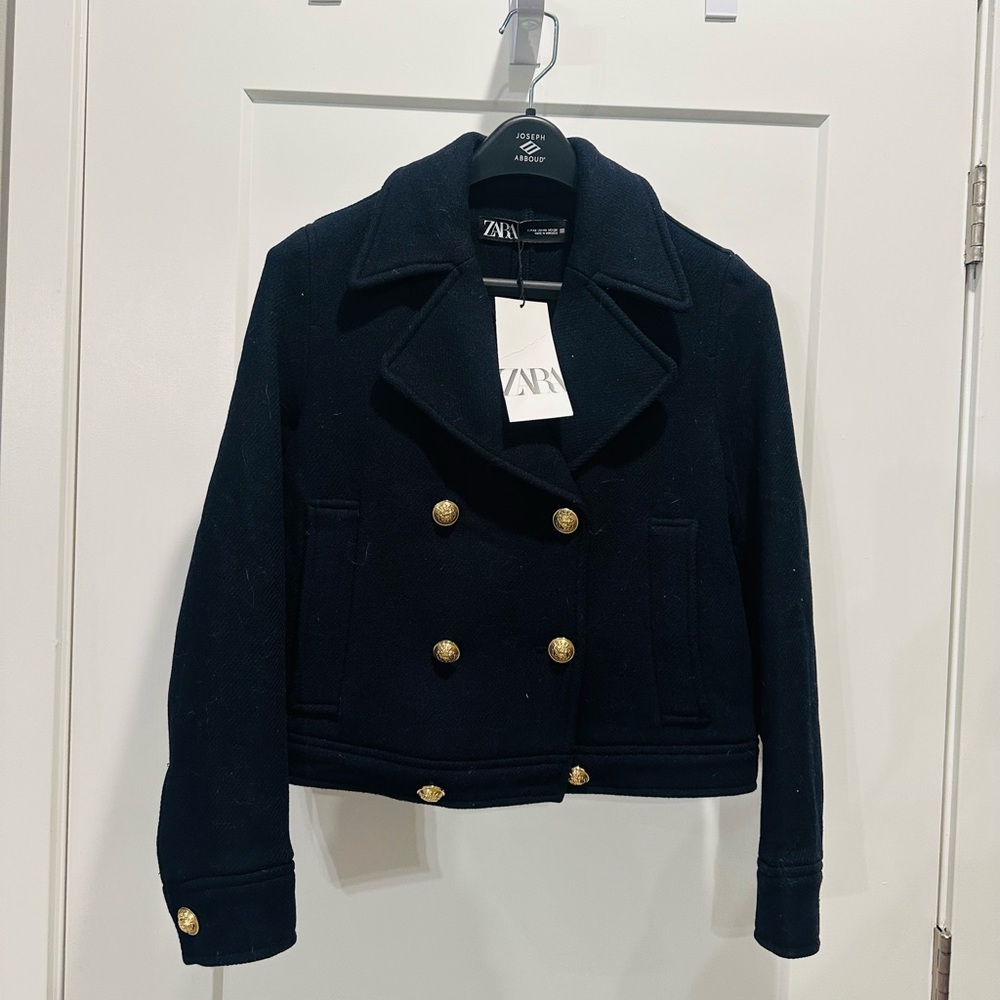 ZARA Women’s Navy Jacket